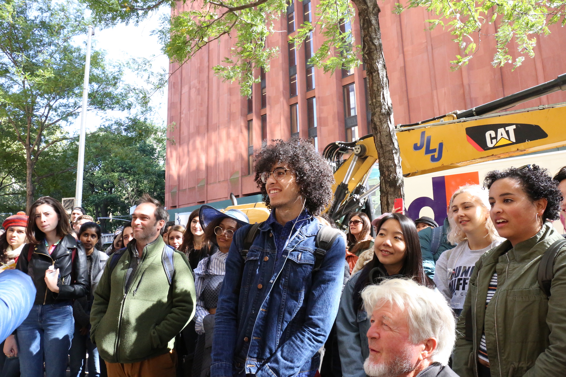 Audience at Ross Gay's reading